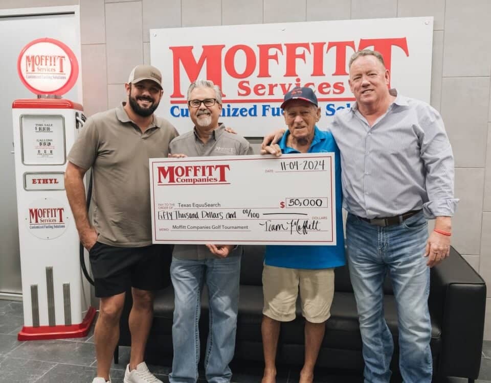 Moffitt Legacy Foundation & Texas EquuSearch Support