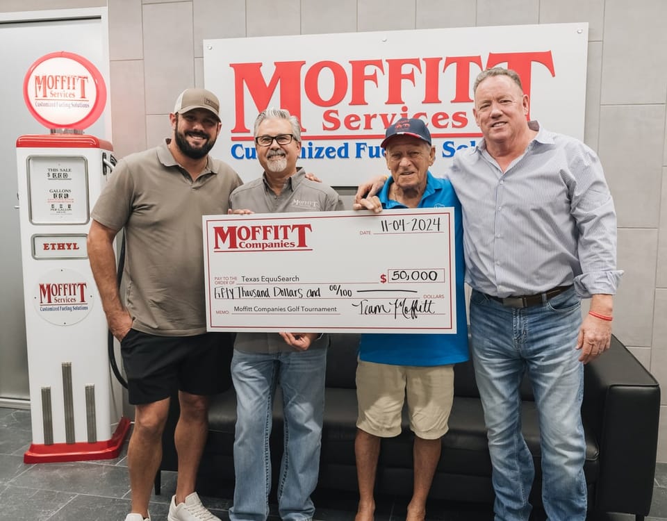 Moffitt Legacy Foundation & Texas EquuSearch Support